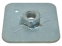 Seat Belt Mounting Plate & Nut (Britpart) DA3502