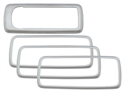 Window Lift Trim - Satin/Chrome - (Britpart) Discovery 4 - DA1515