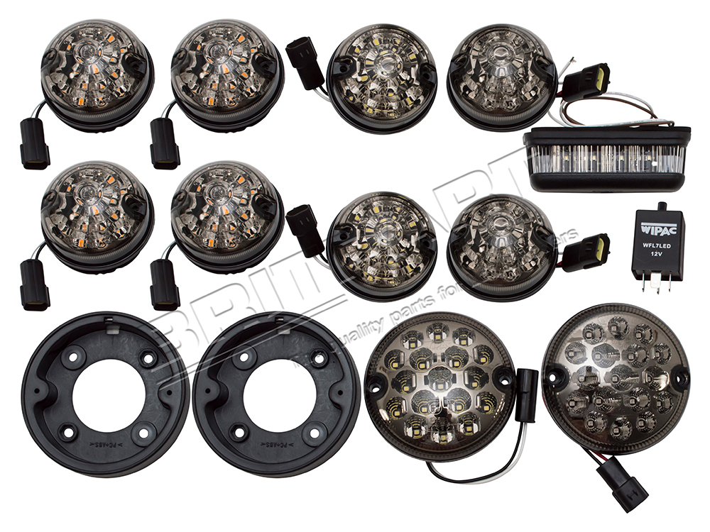 Deluxe LED Smoked light kit Series & Defender DA1577