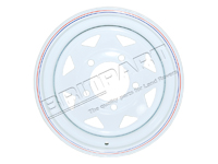 Wheel White 8-Spoke (Britpart) DA3187