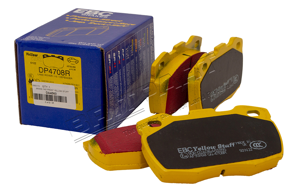 Brake Pads Front Set (EBC Yellow Stuff) DA4560  STC2952 SFP000260