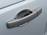 DOOR HANDLE BOWL. CHROME DA5659