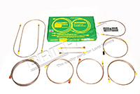 Brake Pipe Set SWB up to 1980 *see description* RHD (Britpart) Series 3 - DA7407