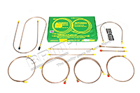 Brake Pipe Set LWB up to June 1980 *see description* RHD (Britpart) Series 3 - DA7410