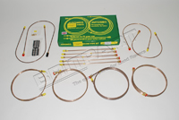 Brake Pipe Set (Britpart) Range Rover Classic Non-ABS from 1987 VIN DA274121 (2-Door) & DA273923 (4-Door) OSF Valve RHD DA7423