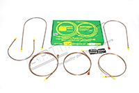 Brake Pipe Set SWB 1969 *see description* LHD (Britpart) Series 2A - DA7429