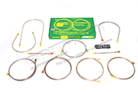 Brake Pipe Set SWB Dual System to Early 1980 LHD (Britpart) Series 3 - DA7432