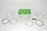 Brake Pipe Set (Britpart) Range Rover Classic From 1979 With Rear Valve LHD DA7434