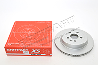 Brake Disc SIngle (BritpartXS) Freelander 2 Petrol - Front/Vented LR001019G