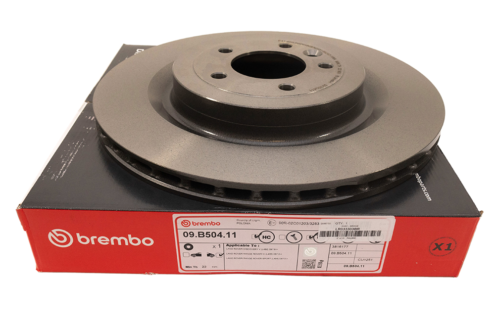 Rear Brake Disc (Brembo) LR033303