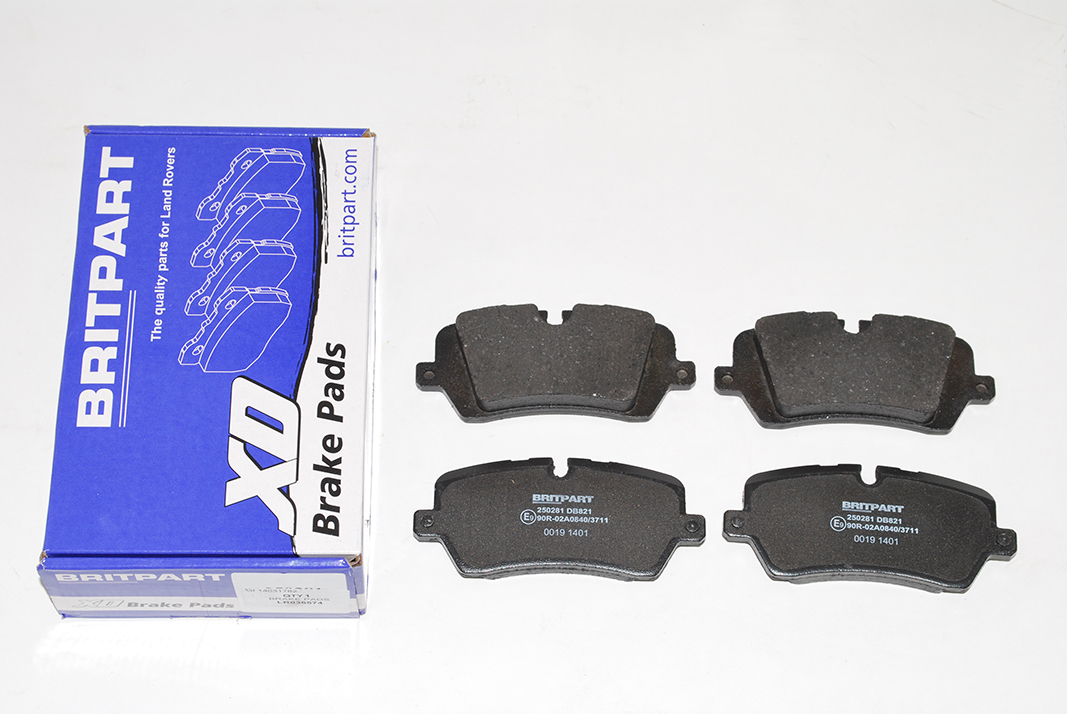 Rear Brake Pads (Britpart) LR036574 LR068303 LR079935 LR108260  LR164821