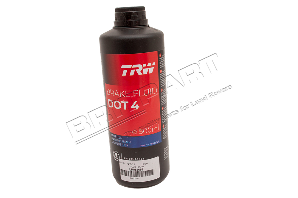 Brake Fluid DOT 4 500ml (TRW ) SIJ500030 LR052652 LR090832