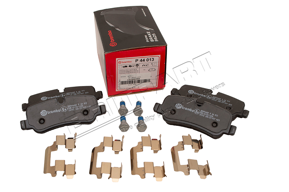 Brake Pad Set Rear (Brembo) LR139969 LR134696 LR021316 LR019627 LR015519 SFP500140 LR016808 LR055454 LR055455 LR032377