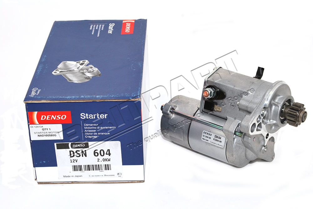 Starter Motor 2.0 TD Freelander (Denso) NAD100580