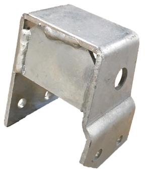 Steering Damper Bracket Galvanised To Chassis RHD (DDS) NRC4656