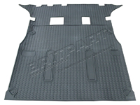 Floor Mat Rear Loadspace D2 Rubber - Full- (Britpart) STC50053AA