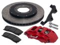 Alcon 18\" Front kit / Red calipers / 6 Pistons      Defender - 18\" front wheels DA2700