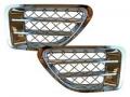 GRILLE - CHROME - PAIR - TO 6A99999 DA3352