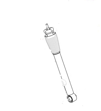 Rear Shock (Genuine) LR095865